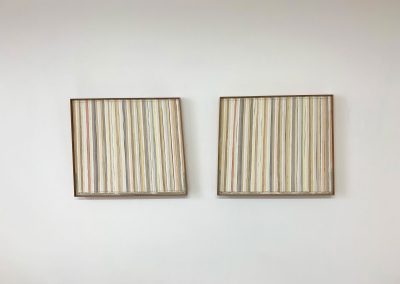 clone, 2019, plaster, pigment and wood, 800x330x30mm, available