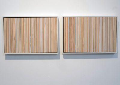 duplicate, 2017, wood filler, mdf and pigment, private collection